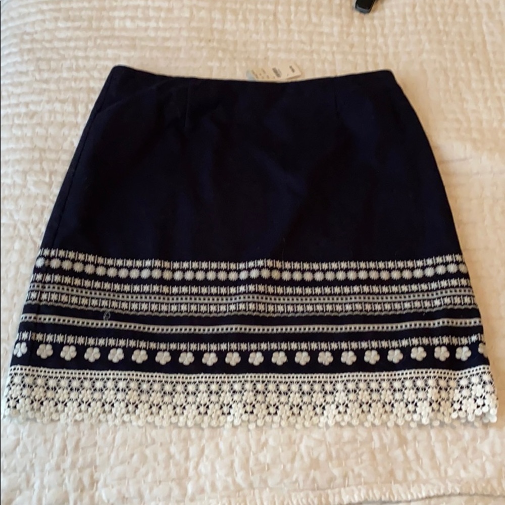 Brooks brothers navy skirt brand new 8